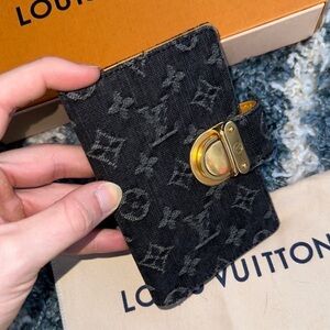 Louis Vuitton Denim Agenda RARE